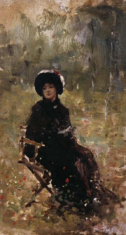 Nicolae Grigorescu In the Garden china oil painting image